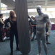 The Silver Surfer has been working out a lot lately. Lots of cosmic pushups.